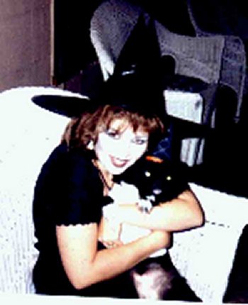 Lori Cotney as a witch.